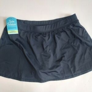 Swim Solutions Deep Blue Bikini Skirt
